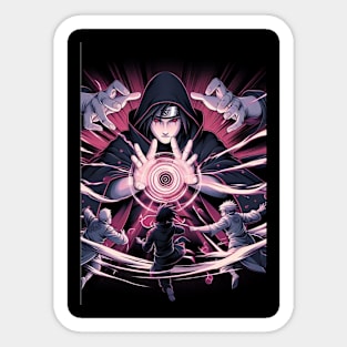 Itachi casting genjutsu 2nd edition Sticker